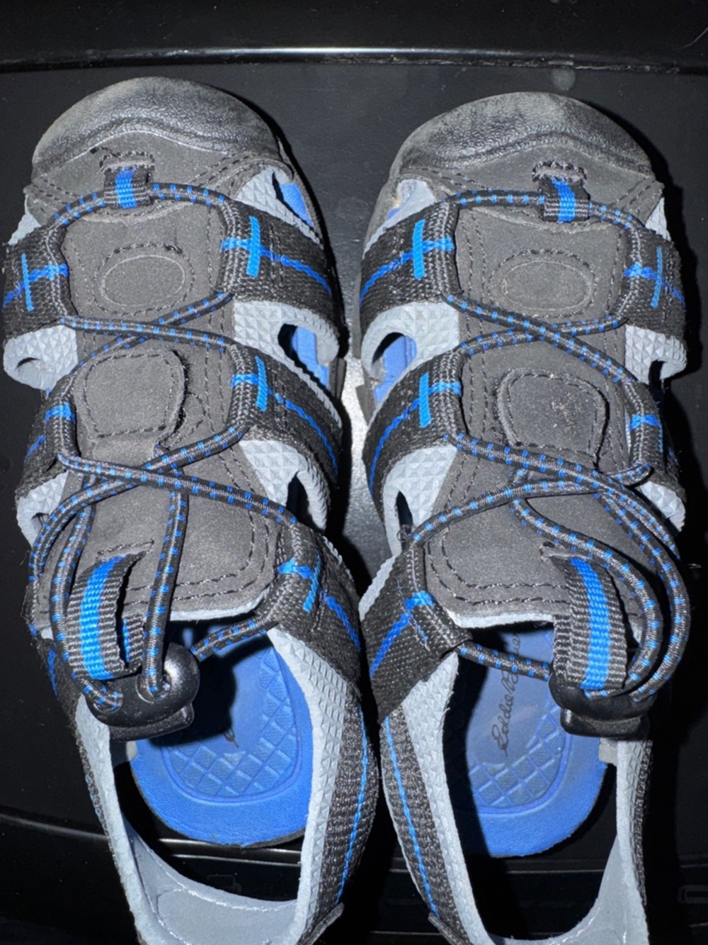 Boys | 8T | Blue Outdoor Sandals 🩴 Eddie Bauer, donating soon